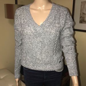 A&F gray sweater